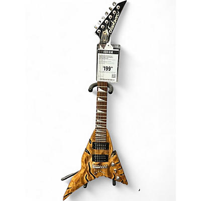 Used Jackson MODIFIED KING V Black Solid Body Electric Guitar