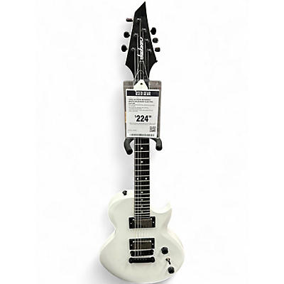 Used Jackson MONARKH WHITE Solid Body Electric Guitar