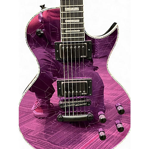 Used Jackson Marty Friedman MF-1 purple mirror Solid Body Electric Guitar purple mirror