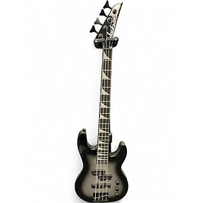 Used Jackson Minion Bass Silver Burst Electric Bass Guitar