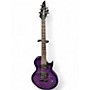 Used Jackson Monarkh JS22Q Transparent Purple Burst Solid Body Electric Guitar Transparent Purple Burst