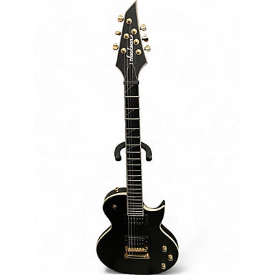 Used Jackson Monarkh SC Pro Black and White Solid Body Electric Guitar