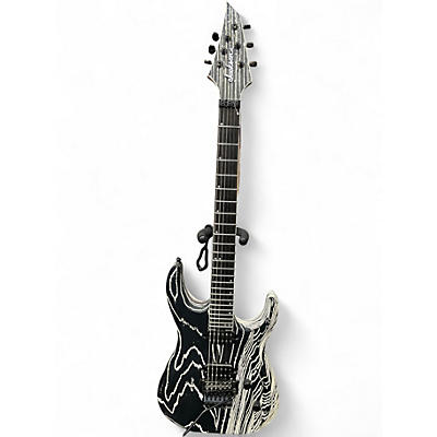 Used Jackson PRO DK MODERN ASH FR6 Black Solid Body Electric Guitar