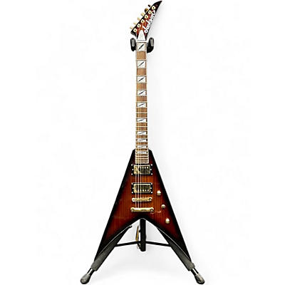 Used Jackson PRO KV MAHOGANY Brown Sunburst Solid Body Electric Guitar
