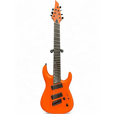 Used Jackson PRO PLUS DINKY DK MODERN HT7 SATIN ORANGE CRUSH Solid Body Electric Guitar