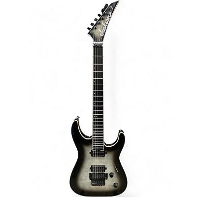 Used Jackson PRO PLUS DINKY DKAQ GHOST BURST Solid Body Electric Guitar