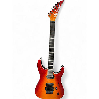 Used Jackson PRO PLUS DINKY FIRE STORM Solid Body Electric Guitar