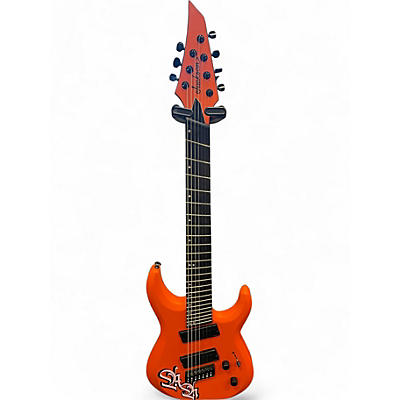 Used Jackson PRO PLUS DK MODERN SATIN ORANGE  Solid Body Electric Guitar