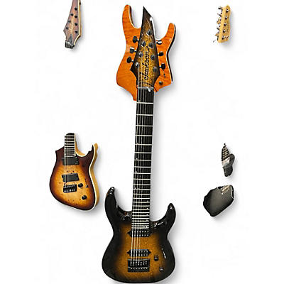 Used Jackson PRO PLUS MDK EVERTUNE GOLD SPARKLE Solid Body Electric Guitar