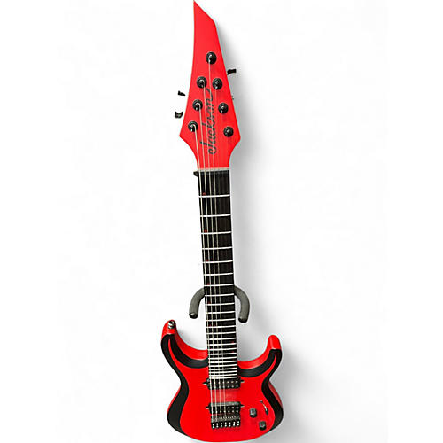 Used Jackson PRO PLUS MDK7 P   BLACK AND RED Solid Body Electric Guitar BLACK AND RED