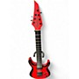 Used Jackson PRO PLUS MDK7 P   BLACK AND RED Solid Body Electric Guitar BLACK AND RED