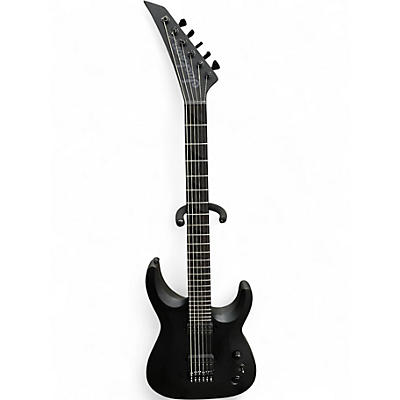 Used Jackson PRO PLUS XT SOLOIST SLAT HT6 Satin Black Baritone Guitars