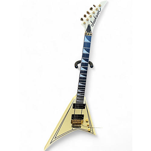 Used Jackson PRO RHOADS RR3 Ivory Solid Body Electric Guitar Ivory