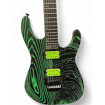 Used Jackson PRO SERIES DINKY D3 GREEN GLOW Solid Body Electric Guitar