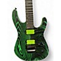 Used Jackson PRO SERIES DINKY D3 GREEN GLOW Solid Body Electric Guitar GREEN GLOW