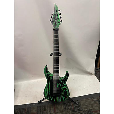 Jackson Used Jackson PRO SERIES DINKY DK MODERN FR7 ASH BAKED GREEN Solid Body Electric Guitar