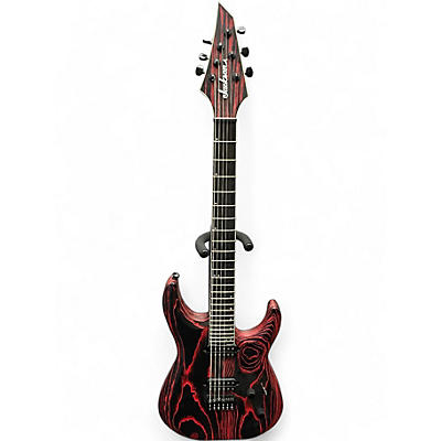 Used Jackson PRO SERIES DINKY DK MONDERN ASH HT6 BAKED RED Solid Body Electric Guitar