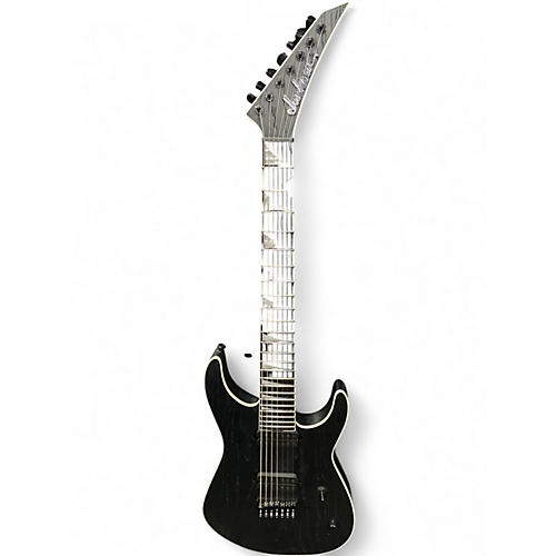 Used Jackson PRO SERIES SIGNATURE JEFF LOOMIS SOLOIST LS7 HT Satin Black Solid Body Electric Guitar Satin Black