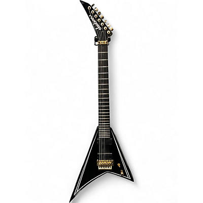 Used Jackson PRO SERIES SIGNATURE MARK HEYLMUN RHOADS RR247 Black and White Solid Body Electric Guitar