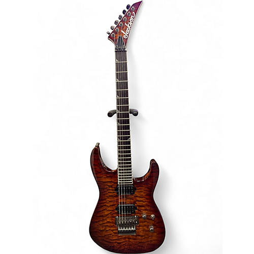 Used Jackson  PRO SERIES SL2Q SOLOIST TRANSPARENT ROOT BEER Solid Body Electric Guitar TRANSPARENT ROOT BEER