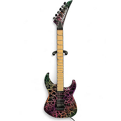 Used Jackson PRO SERIES SOLOIST SL3M RAINBOW CRACKLE Solid Body Electric Guitar