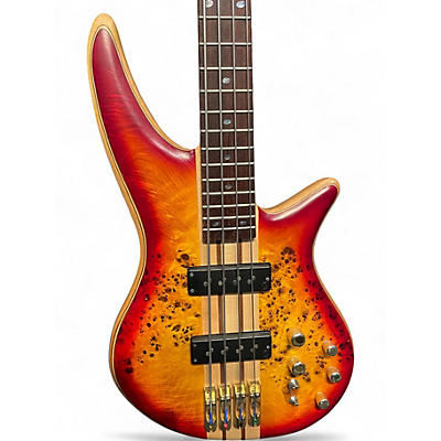 Used Jackson PRO SERIES SPECTRA IV TRANSPARENT CHERRY BURST Electric Bass Guitar