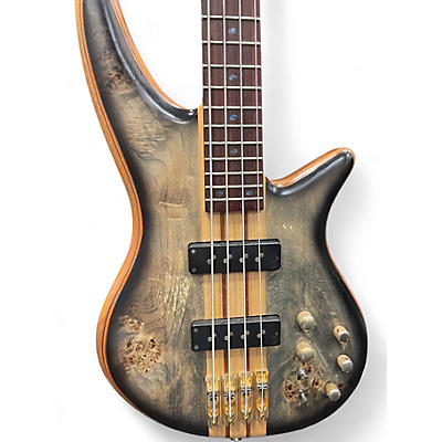 Used Jackson PRO SERIES SPECTRA SBP IV Trans Black Electric Bass Guitar