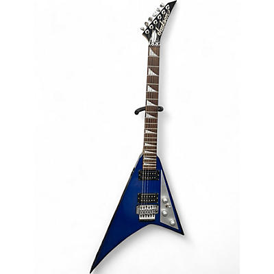 Used Jackson PS37 Randy Rhoads Blue Flame Solid Body Electric Guitar