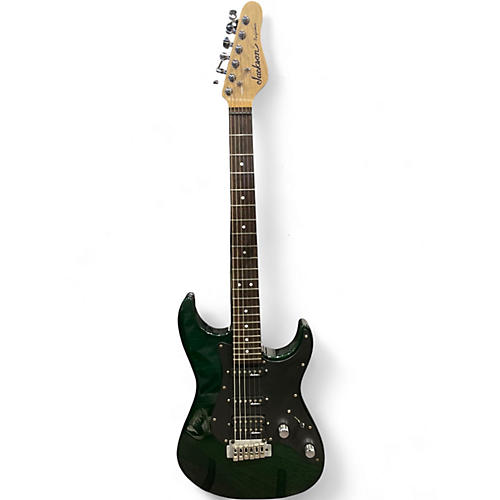 Used Jackson PS7 Trans Green Solid Body Electric Guitar Trans Green