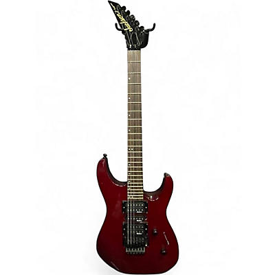 Used Jackson Performer PS-4 Red Solid Body Electric Guitar