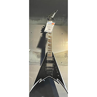 Jackson Used Jackson Phil Demmel Signature Demmelition Pro King V Black And Silver Solid Body Electric Guitar