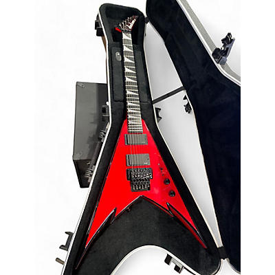 Used Jackson Phil Demmel Signature Demmelition Pro King V Red Solid Body Electric Guitar