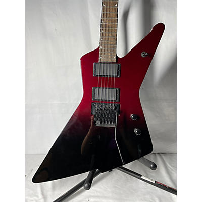 Jackson Used Jackson Phil Demmel Signature Demmelition Pro King V Red To Black Fade Solid Body Electric Guitar