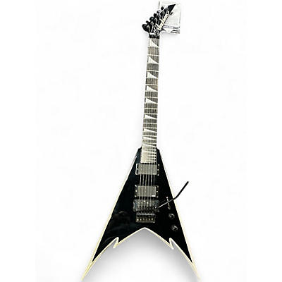 Used Jackson Phil Demmel Signature King V Black and Silver Solid Body Electric Guitar