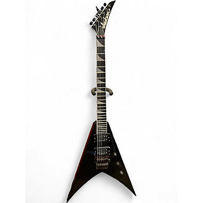 Used Jackson Pro King V KV Black Solid Body Electric Guitar