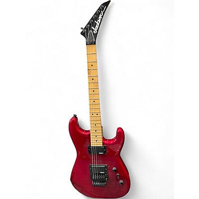 Used Jackson  Pro Origins 1985 San Dimas SD1 Candy Apple Red Solid Body Electric Guitar