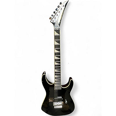 Used Jackson Pro Plus Pure Metal Soloist SL1A Gloss Black Solid Body Electric Guitar