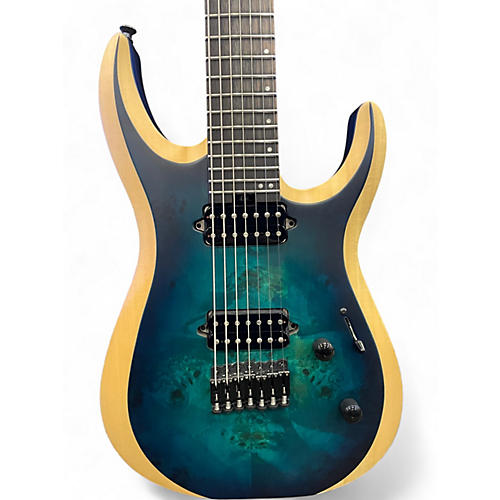 Used Jackson Pro Plus Series DK MDK7P HT CHLORINE BURST Solid Body Electric Guitar CHLORINE BURST