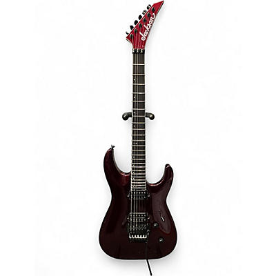 Used Jackson Pro Plus Series Dinky DKA Oxblood Solid Body Electric Guitar