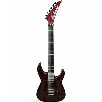 Used Jackson Pro Plus Series Dinky DKA Oxblood Solid Body Electric Guitar