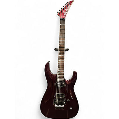 Used Jackson Pro Plus Series Dinky DKA Oxblood Solid Body Electric Guitar