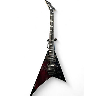 Used Jackson Pro Plus Series Rhoads RR24 DARK BLACK Solid Body Electric Guitar