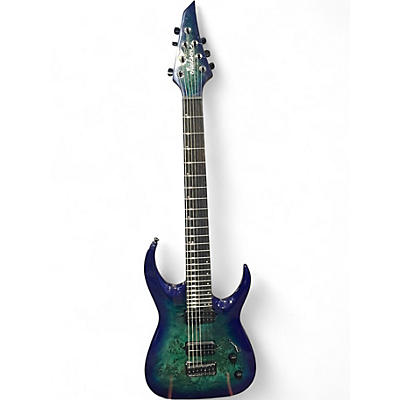 Used Jackson Pro Plus Series Signature Misha Mansoor Juggernaut HT7P Chlorine Burst Solid Body Electric Guitar