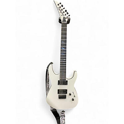 Used Jackson Pro Plus Series Soloist SL2 White Solid Body Electric Guitar