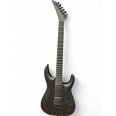 Used Jackson Pro Plus XT Soloist SLAT HT6 Black Baritone Guitars