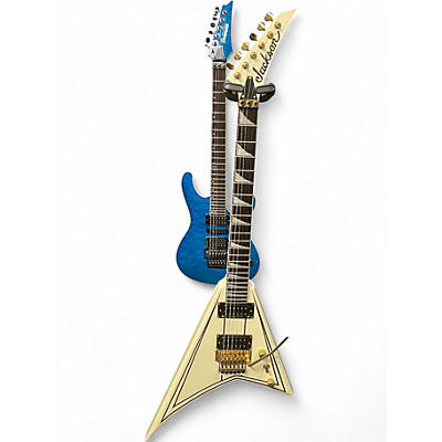 Used Jackson Pro Rhoads RR3 Ivory Solid Body Electric Guitar