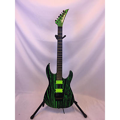 Jackson Used Jackson Pro Series DK3 Green Glow Solid Body Electric Guitar