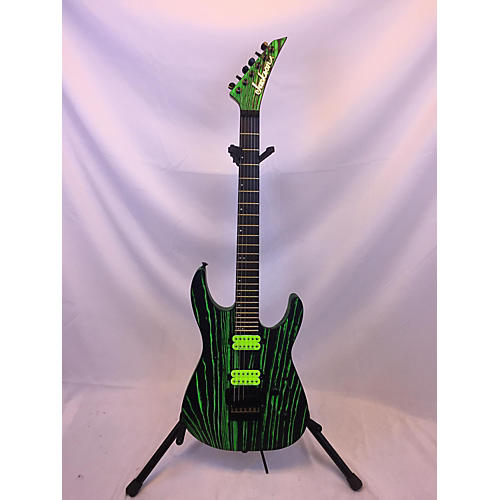 Jackson Used Jackson Pro Series DK3 Green Glow Solid Body Electric Guitar Green Glow