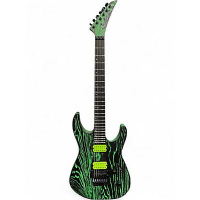 Used Jackson Pro Series DK3 Green Glow Solid Body Electric Guitar