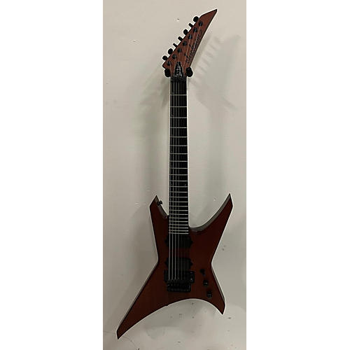 Jackson Used Jackson Pro Series Dave Davidson WR7 Worn Brown Solid Body Electric Guitar Worn Brown